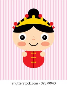 happy chinese bride