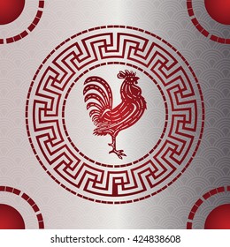 Happy Chinese new year 2017 and  Chicken