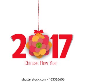 Happy Chinese New Year 2017 Card