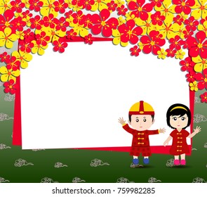 Happy  Chinese New Year  2018 year of the dog.  Lunar new year