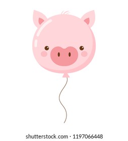 Happy Chinese new year 2019, the year of pig. Vector banner, background