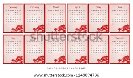 Lunar New Year 2019 Calendar Creativeinfotech Info