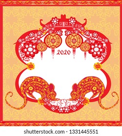 Happy chinese new year 2020 - Year of the rat