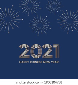 Happy Chinese New Year 2021 banner