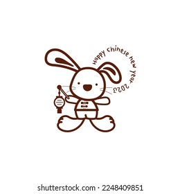 Happy Chinese new year 2023 RABBIT