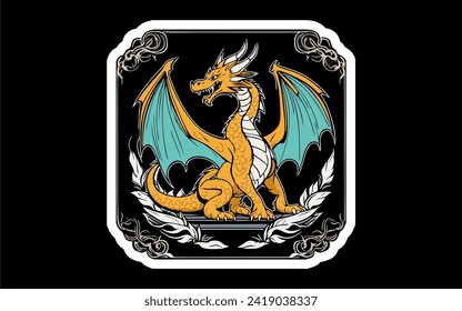 Happy chinese new year 2024 the dragon zodiac sign, cartoon character dragons design for Chinese new year 2024, year of the dragon