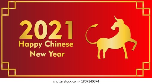 happy chinese new year background design 2021. metal buffalo background design. designs for templates