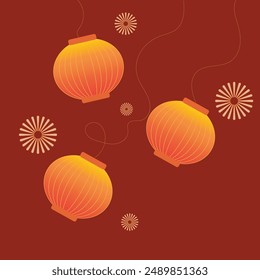 Happy Chinese new year background art design. Vector illustration concept for posters, flyers, greeting cards, banner, invitation, banner, website calendar. Japanese, Korean, Vietnamese lunar new year