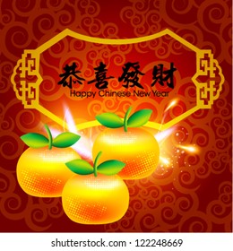 Happy Chinese New Year Card Vector Design