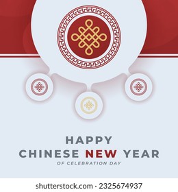 Happy Chinese New Year Celebration Vector Design Illustration for Background, Poster, Banner, Advertising, Greeting Card