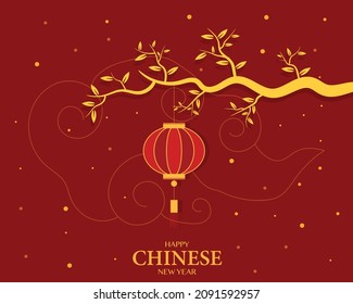 Happy Chinese New Year Greeting Template