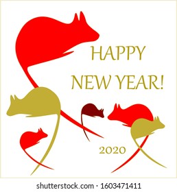 happy chinese new year of the rat