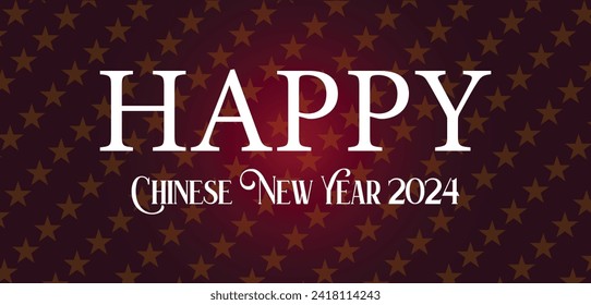 Happy Chinese New Year Text illustration Design