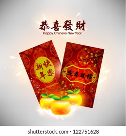 Happy Chinese New Year Vector Card Design