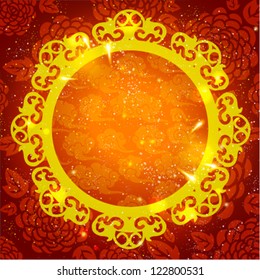 Happy Chinese New Year Vector Card Design
