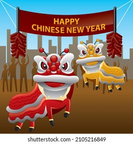 Happy Chinese New Year. vector illustration