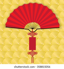 Happy Chinese New Year Vector Card Design