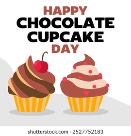 Happy Chocolate Cupcake Day with delicious Chocolate Cupcakes