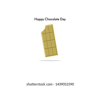 Happy chocolate Day, can use for gretting card or poster