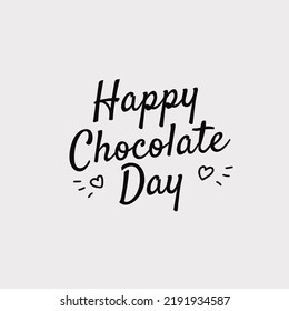 Happy Chocolate Day creative Banner