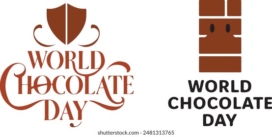 Happy Chocolate Day, Vector, art design, illustration.