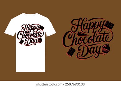 Happy Chocolate Day vector illustration