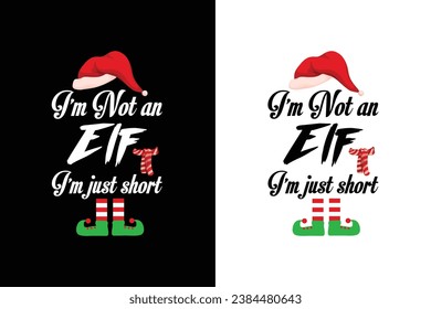 Happy Christmas Day Typography t-shirt design