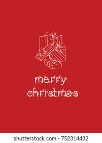 Happy Christmas | Merry Christmas. Presents.