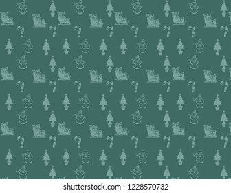 Happy christmas pattern graphics