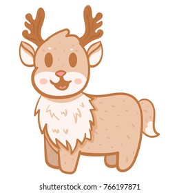 Happy Christmas reindeer