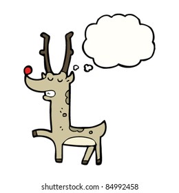 happy christmas reindeer