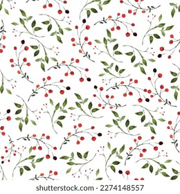 Happy Christmas seamless pattern background