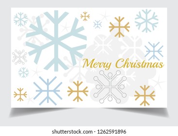 happy christmas snow theme
