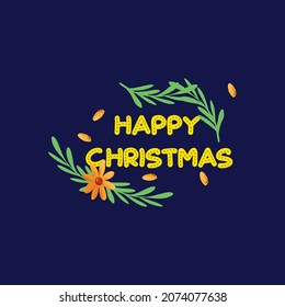 Fröhliche Weihnachts-Vektordesign-Vorlage