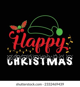 Happy Christmas, Christmas vector, Funny Christmas