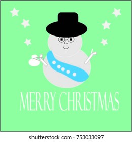 Happy christmds background.