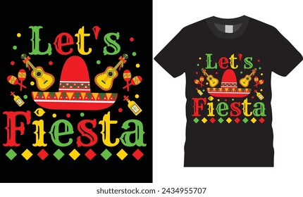 Happy Cinco de mayo Colorful typography t-shirt design vector template. Cinco de mayo motivational quote Design. Holiday Mexico festival. Cinco de Mayo Mexican design ready for print, poster, banner, 