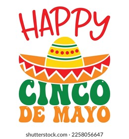 Happy Cinco de Mayo - May 5, Federal Holiday in Mexico. Fiesta Banner And Poster Design With Flags, Flowers, Fecorations, Maracas And Sombrero