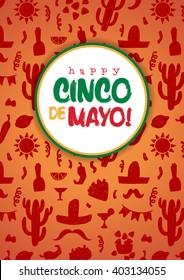 Happy cinco de mayo poster