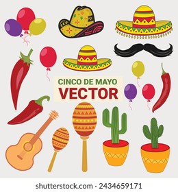 Happy Cinco De Mayo vector T-shirt Design. May 5 holiday in Mexico.