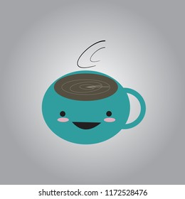 Happy Coffee Cup