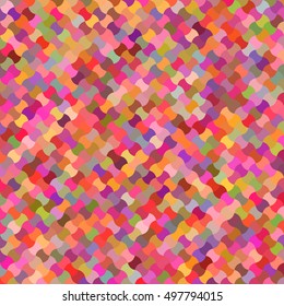 Happy color abstract puzzle pattern background design
