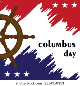 feliz ilustración vectorial del día de la columna.adecuado para tarjeta, pancarta o afiche