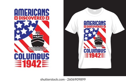 HAPPY COLUMBUS DAY,COLUMBUS DAY T-SHIRT DESIGN