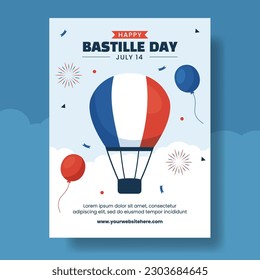 Happy Comoros Independence Day Vertical Poster Illustration Flat Cartoon Hand Drawn Templates Background