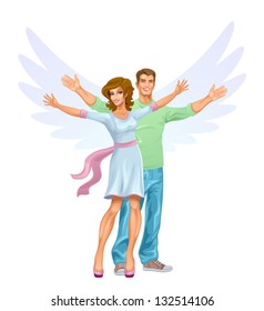 Happy couple