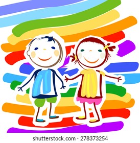 happy couple