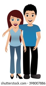Happy couple
