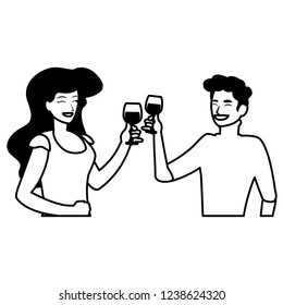 happy couple design