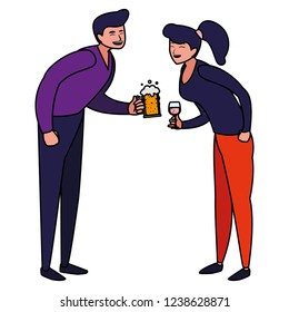 happy couple design